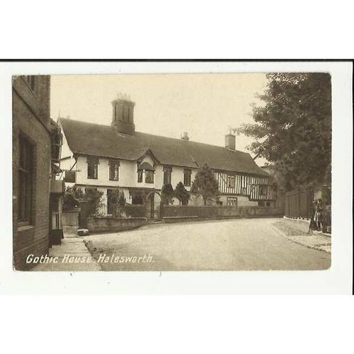Suffolk HALESWORTH Gothic House Postcard by Fairweather