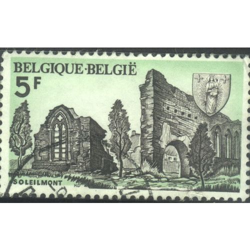Belgium 1974 - SG2356 - 5f brown & green - Ruins Of Soleilmont Abbey - used
