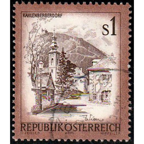 Austria 1975 Landscapes 1S Used Stamp.