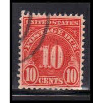 Used J84a 10c Postage Due Fine K1369