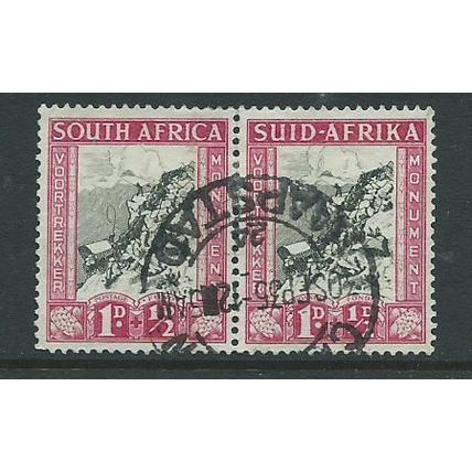 south africa stamps sg51 sg 51 pair used