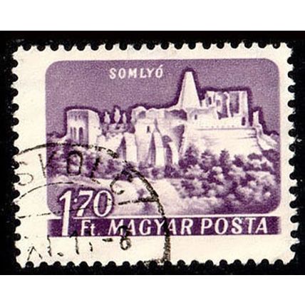 Hungary 1960 Castles 1.70Ft Used Stamp