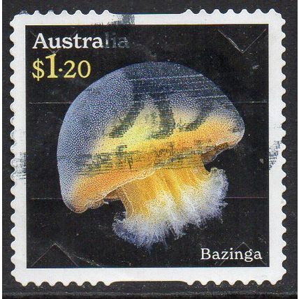 Australia 2023 Jellyfish : Underwater Wonders - Bazinga $1.20 s/a Used