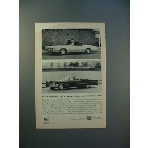 1967 Cadillac Fleetwood Eldorado & Deville Car Ad