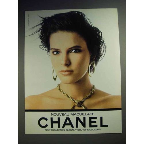 1986 Chanel Make Up Ad - Nouveau Maquillage
