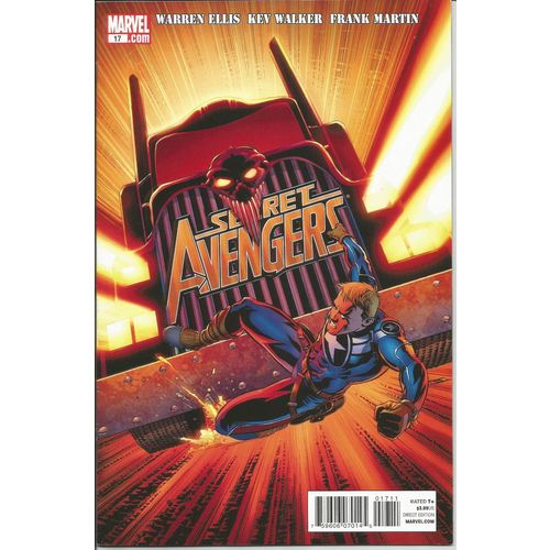Secret Avengers #17 Marvel Ellis & Walker