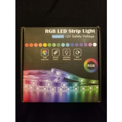 32.8 FT RGB 5050 LED Waterproof Color Changing Strip Lights Indoor Outdoor IP65
