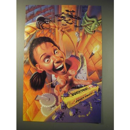 2001 Wrigley's Juicy Fruit Gum Ad - Gotta have sweet?