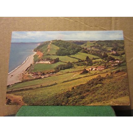 BRANSCOMBE, DEVON unused postcard. vgc =