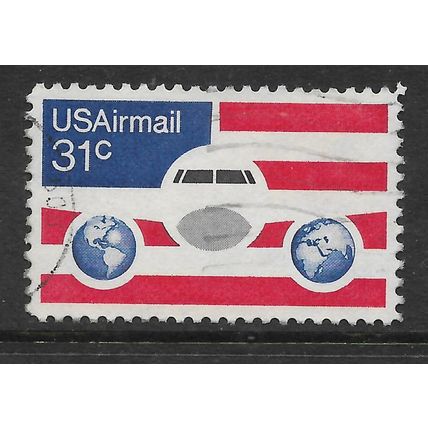 USA 1976 AIR 31c BOEING 737 JETLINER SG A1611 FINE USED#2