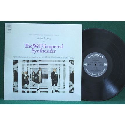 Carlos - The Well-Tempered Synthesizer-Bach/Monteverdi/Scarlatti - MS 7286 - NM