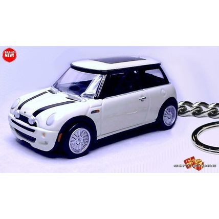 RARE KEYCHAIN BLUE BLACK & SUNROOF BMW NEW MINI COOPER CUSTOM Ltd GREAT GIFT
