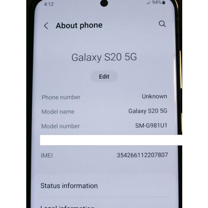 9.8/10 Unlocked 128gb Samsung S20 5g Bundle Deal!!