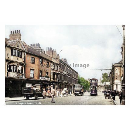 ptc1098 - Hull , Prospect Street , Yorkshire - print 6x4