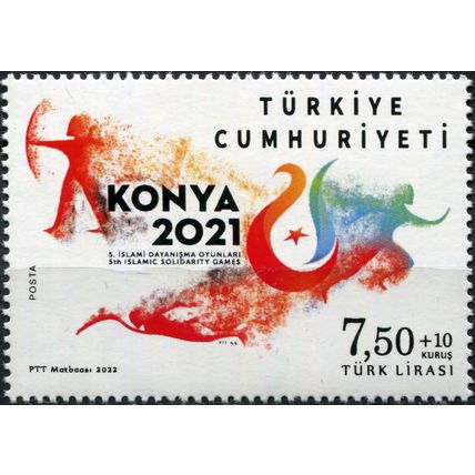 Turkey. 2022. 15th Islamic Solidarity Games - Konya (MNH **) Stamp