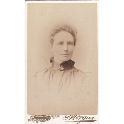 VICT. CDV PHOTO - LADY BY MORGAN, ABERDEEN