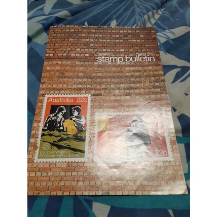vintage philatelic bulletin august 1980