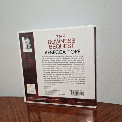 The Bowness Bequest Rebecca Tope Audiobook 8 CD Set