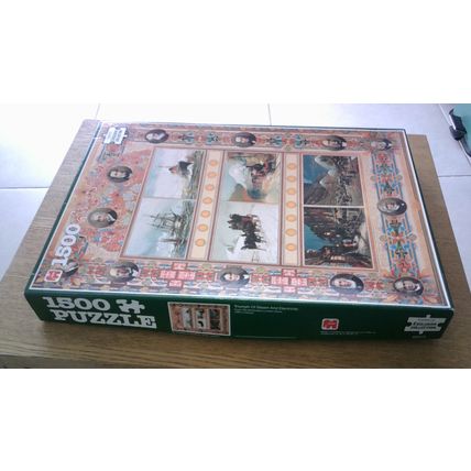 TRIUMPHS OF STEAM AND ELECTRICITY Jigsaw Puzzle (1500 Piece) W H Smith.