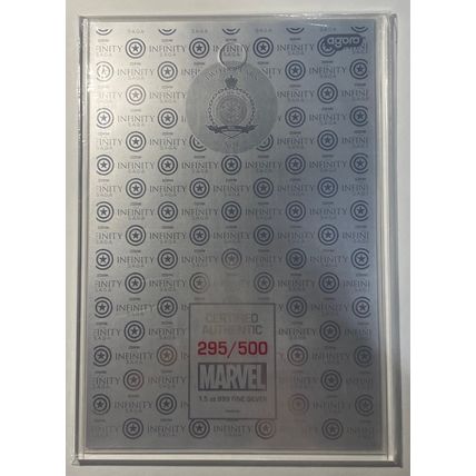 2025 Niue Marvel Infinity Saga Phase 3 Captain America Civil War 1.5 Oz Silver