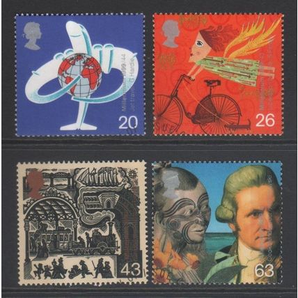 LOT#469 – GB QEII 1999 MILLENNIUM SERIES “THE TRAVELLERS TALE” SET FDI FINE USED