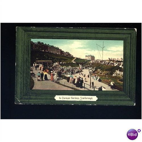 Yorkshire SCARBOROUGH Clarence Gardens Postcard by Dennis