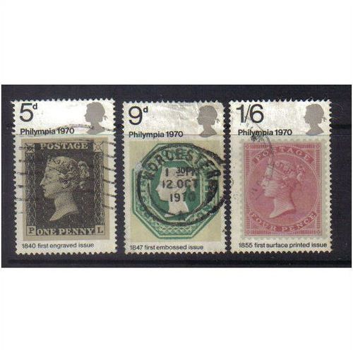 1970 GB PHILYMPIA SET F/U SG 935-935