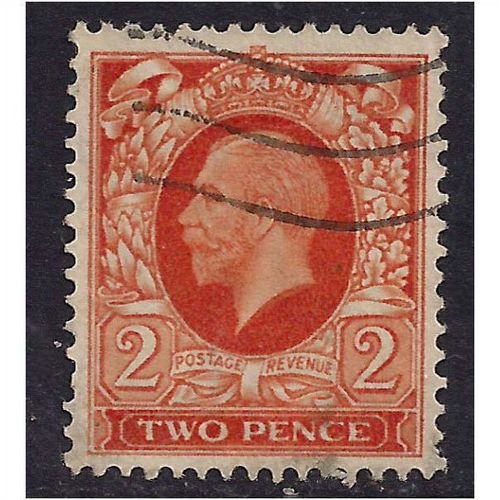 GB 1935 KGV 2d Orange stamp SG 442 (G289 )