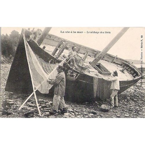 CARTE POSTALE - METIER DE LA PÊCHE - REF 34