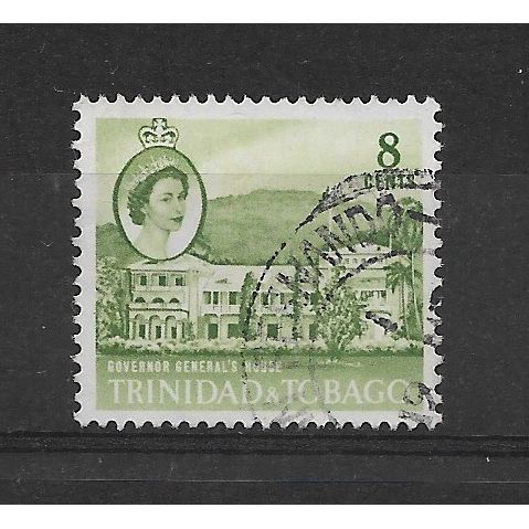 Trinidad&Tobago.SG288 8c Governor General's House.Fine Used.Aug19a