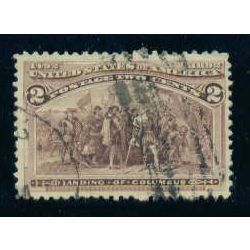 Used 231 2c Landing of Columbus Fine T1408