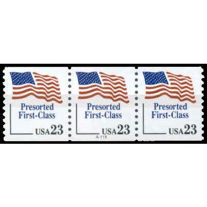2605 23c U.S. Flag Very Fine MNH PNC A111/3 W1341
