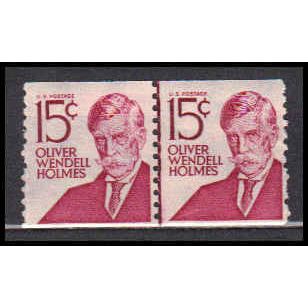 1305E 15c Oliver Holmes Just Clears MNH CLP CA0027