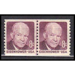 1402 8c Dwight Eisenhower Fine MNH CLP CA0104
