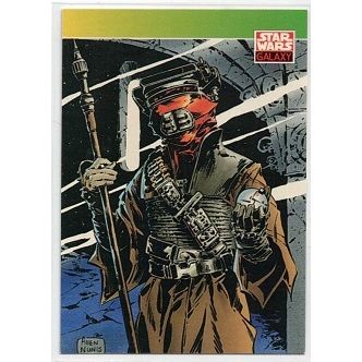 STAR WARS ' GALAXY series 1 ' card # 116 (1993)