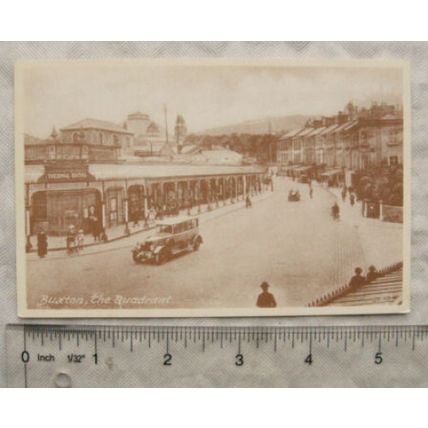 modern postcard The Quadrant, Buxton vintage scene