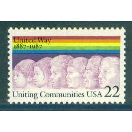 2275 22c United Way Fine MNH MA2080