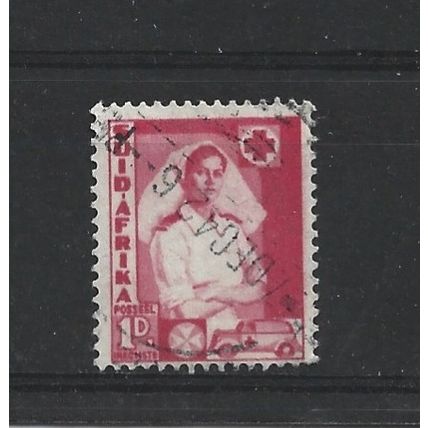 SouthAfrica.SG89 1d Nurse and Ambulance.Afrikaans Inscription.Fine Used.Aug25b