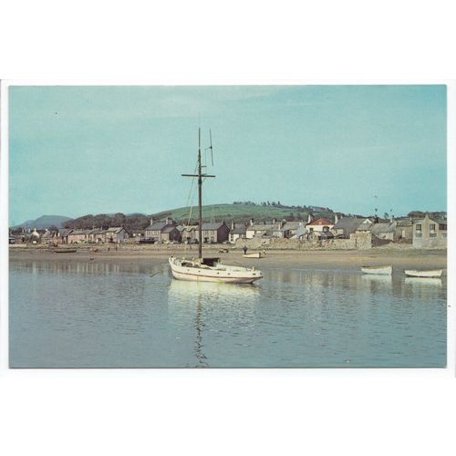 Ravenglass from the Estuary Cumbria Postcard 483
