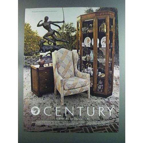 1982 Century Confidante Chest and Curio Ad