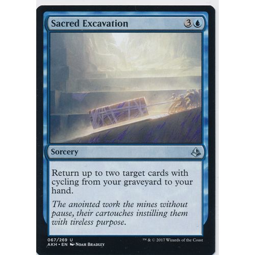 Magic the Gathering MTG Amonkhet 67/264 Sacred Excavation