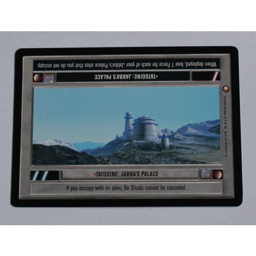 Star Wars CCG: Special Edition Limited # Tatooine Jabba's Palace (A) light 1998