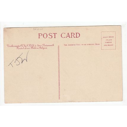 South Side St Mary's Church Axminster Postcard Devon JWS 3071