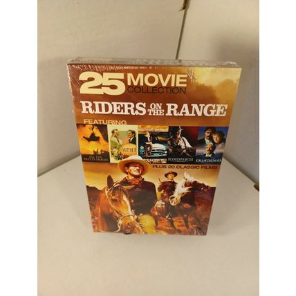 Riders on the Range:25 Movie Western Collection Old Gringo + More (DVD) NEW-S&H