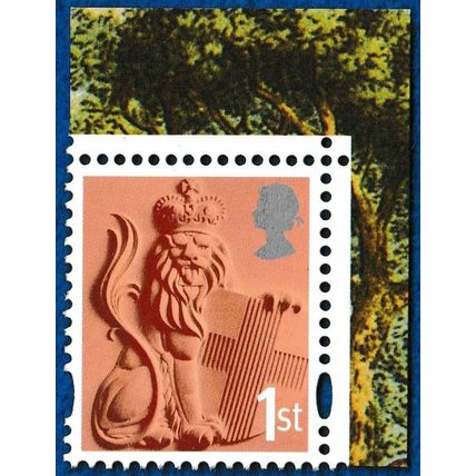 England SG EN30 - 1st NVI Lion & Shield - Enschedé MNH - ex DX40