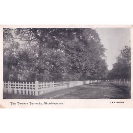 Shoeburyness Terrace Barracks Old Postcard