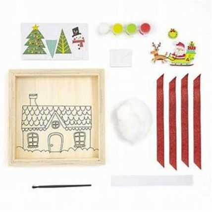 Foamies® Christmas Scene: 8 x 8 inches, 21 pieces