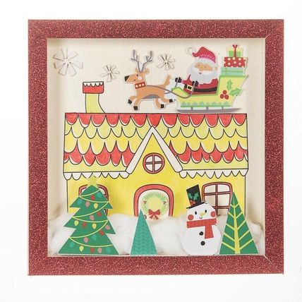 Foamies® Christmas Scene: 8 x 8 inches, 21 pieces