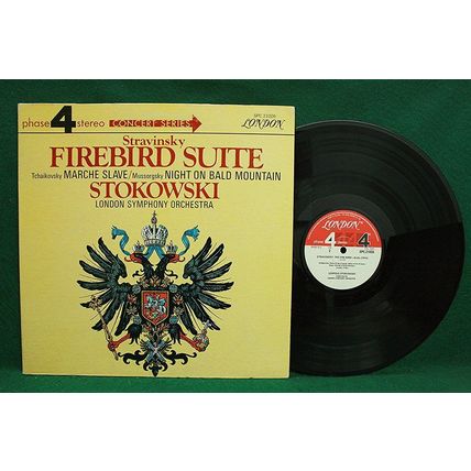 Stokowski - Stravinsky: Firebird Suite/Tchaikovsky/Mussorgsky - SPC 21026 - EX-