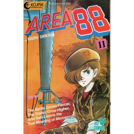 AREA 88 #11 - ECLIPSE COMICS/VIZ COMICS (1987)